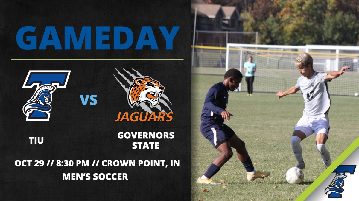 Under the lights for the last game of the regular season as w take on the Jaguars of Governors State University!

📍 Crown Point, IN
🕰️ 8:30pm
💻 portal.stretchinternet.com/gsujaguars/

#TrojanNation #WeAreTIU