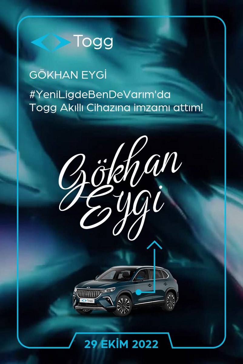 #YeniLigdeBenDeVarım #TOGG2022