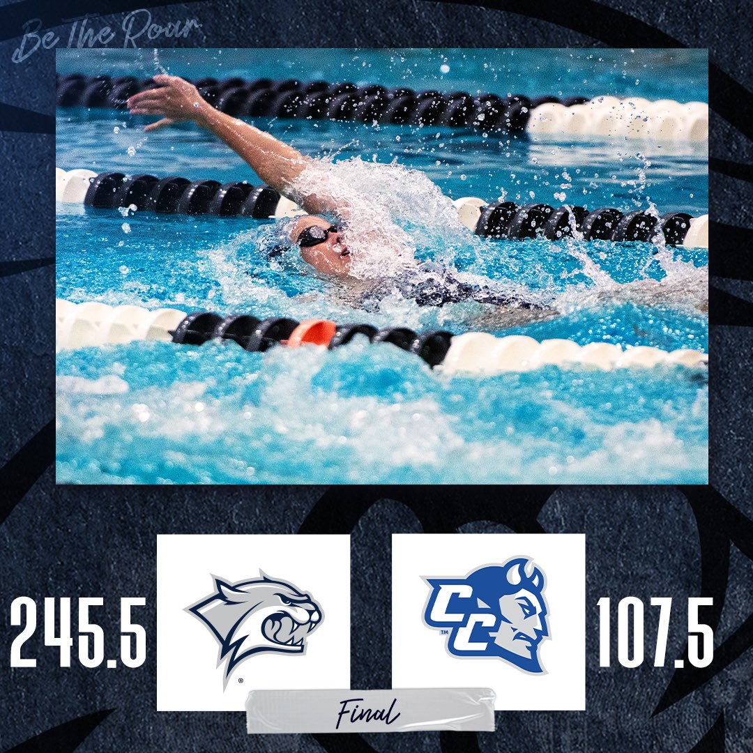 UNH WINS!! Your Wildcats improve to 2-0 on the season! See you on Saturday, Nov. 5 at Swasey Pool at 11 AM as we take on Siena and Merrimack! #BeTheRoar