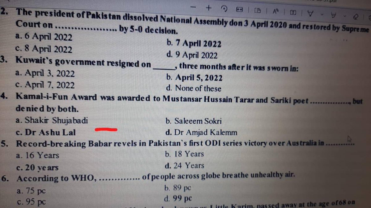 Ali_Hans_'s tweet photo. proud moment for all #saraikiwaseeb that our proud Dr.Ashu Lal's question is being asked in #PPSC exams❤️ @DrAshuLal #AshuLal https://t.co/11eDyQAptU