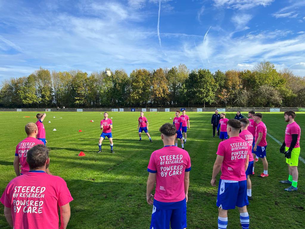 SSRESFC's tweet photo. Thanks to all the @SSDEVFC lads for supporting #WearitPink today 👚

Thanks to all the supporters for their gate fees &amp; donations totalling £156 all going to @BreastCancerNow 🎀 

Still time to donate on our Facebook link https://t.co/9BfKqSFO1C

@BourtonRovers  @swsportsnews https://t.co/cGY7psjGBY
