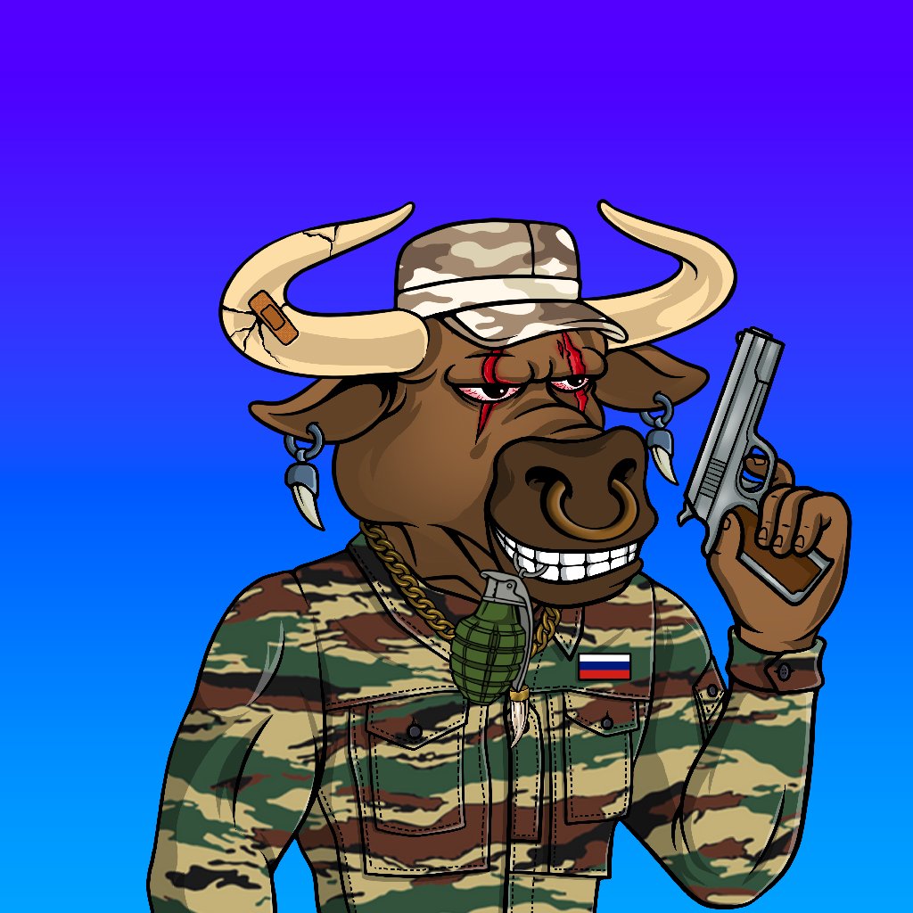 I just won an <a href="/adabullsclub/">Ada Bulls Club</a> nft from @SethSpectra. Thanks a lot. 

Ain't this Bull look ready for war. LFG.