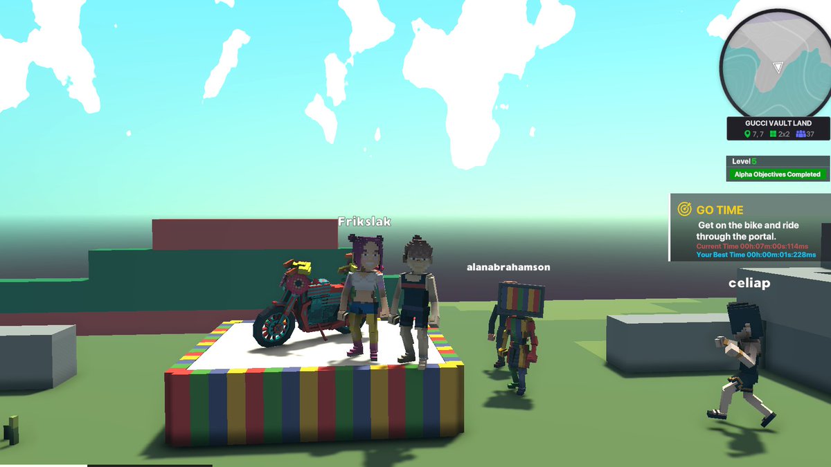 SedaiYuta's tweet photo. @TheSandboxGame 🍓 #GucciVault in  #TheSandbox https://t.co/QtFgDWQxFk