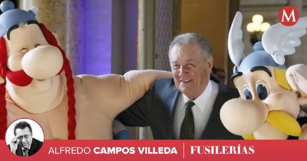 acvilleda's tweet photo. Asterix habla también español de México | https://t.co/6f0xNwgejC | Abrazo | #Asterix @AsvazadourianJP @FranciaenMexico https://t.co/tVg0gZ6cgJ