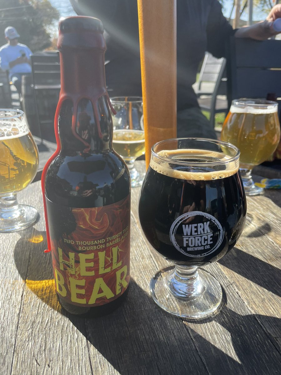 A hell week calls for a Hell Bear! 🌶🔥🐻🍺👹#delicious