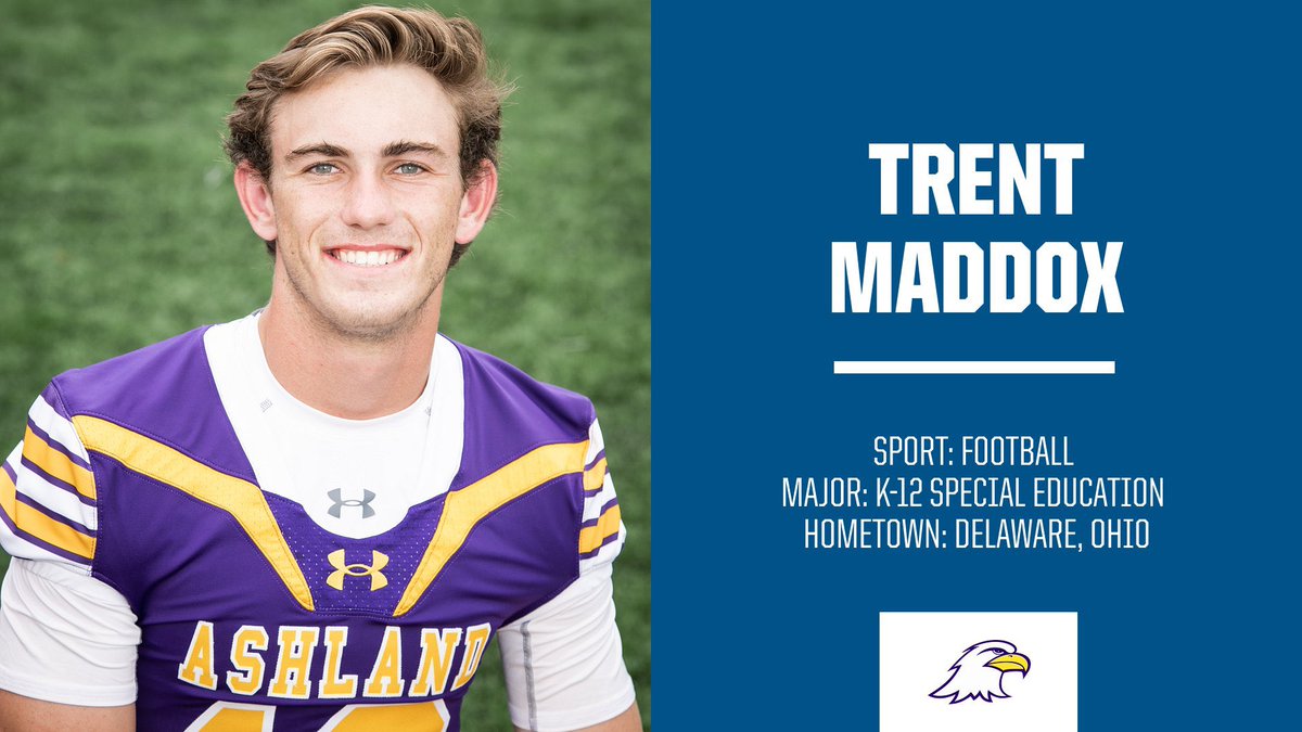 Time to Meet the SAAC😎

Meet the GMAC Vice President, and Ashland SAAC President, @trentmaddox5! Fun fact, his go to pump up song is Psalm 46 (Lord of Hosts)! 

Tune in daily to get to know the members of SAAC! #MeetTheSAAC