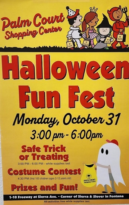 Palm Court Halloween Fun Fest is almost here. Come visit the center for candy, games, and prizes. #math #halloween #education #fun