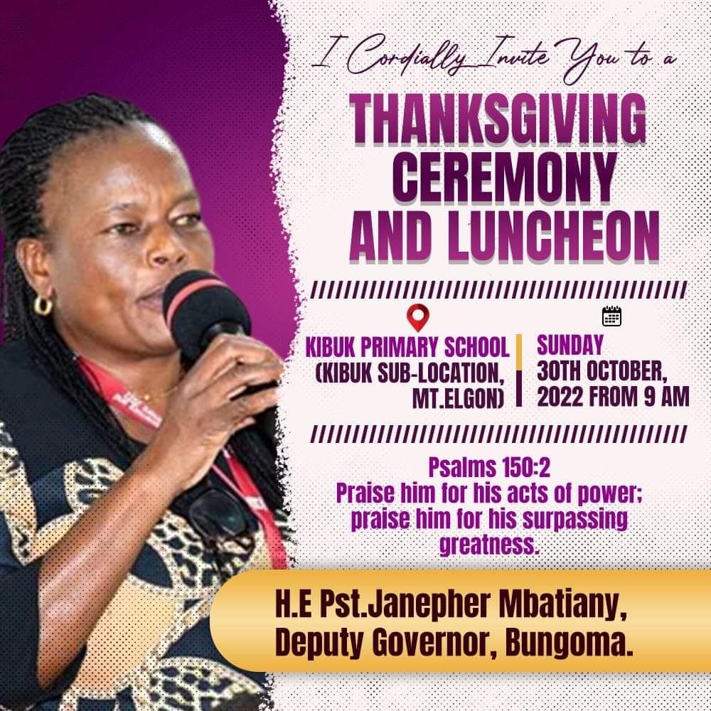 NyotiErick's tweet photo. County Government of Bungoma is safe in the hands of our God fearing leaders, H.E the Governor Ken Makelo Lusaka and the Deputy Pastor Janepher Mbatiany,they are out on service delivery to Bungoma residents,Kesho thanks giving celebration, yaaani God first. https://t.co/M2x07vTkTQ