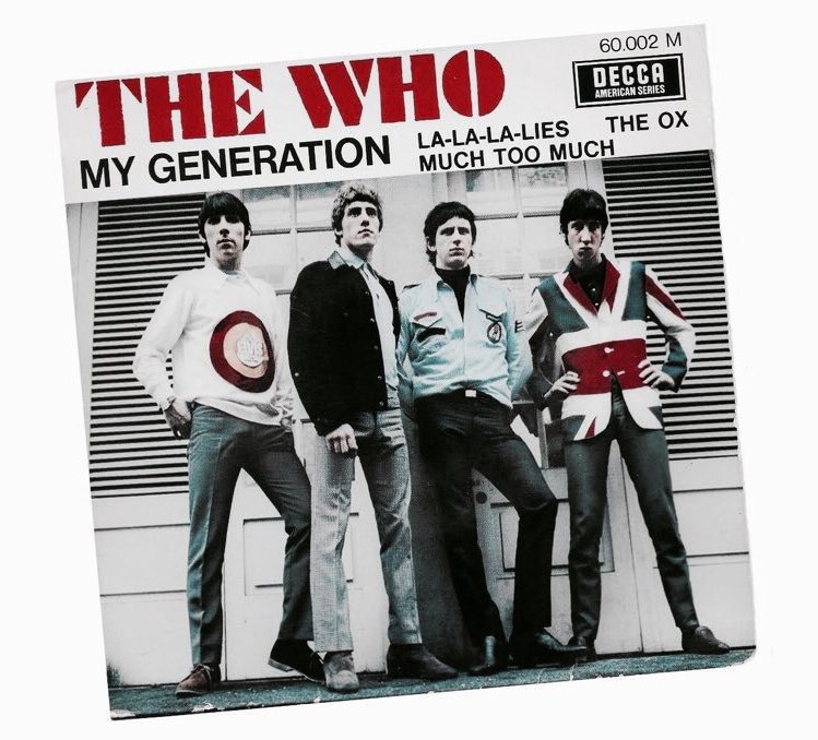 FishtailM's tweet image. Hoy hace 57 años que “The Who” publicó el single de su legendario “My Generation”.