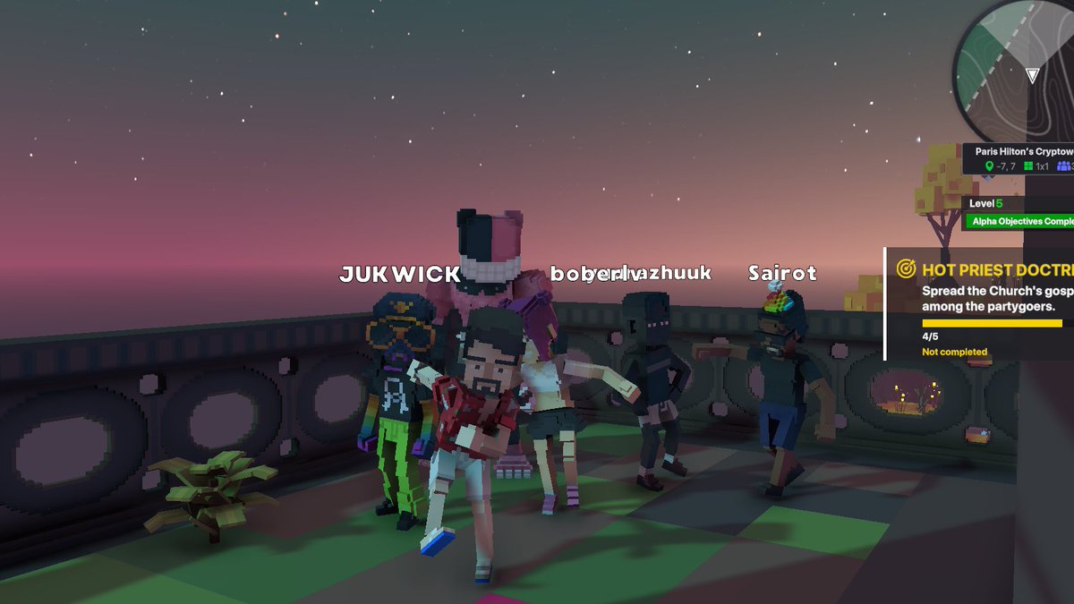 blank_niki's tweet photo. @TheSandboxGame I just participated in the Paris Hilton  #Cryptoween Event. I found Grralh check out my screenshot below!
🎃👇 https://t.co/1Rs6zTSUu9
