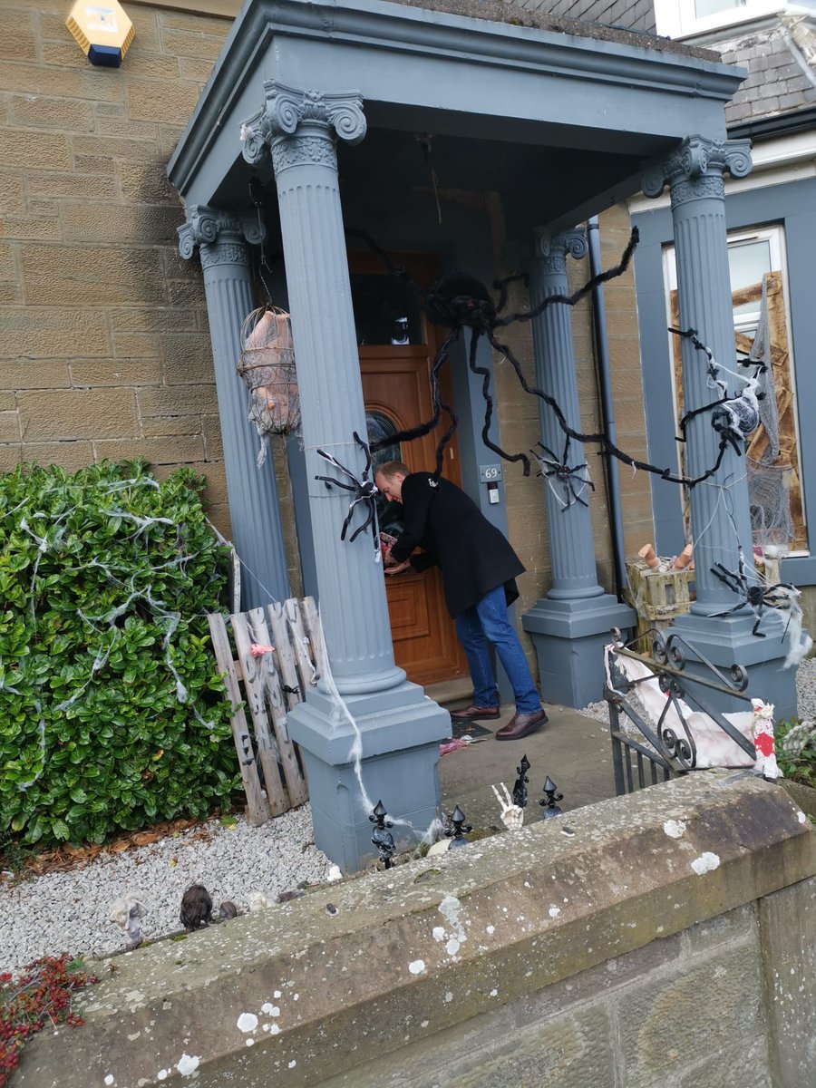 It was great to join @ScottishLabour teams across Dundee and Monifieth earlier today. Nae tricks but plenty of treats on the doorstep! 🎃🕷️