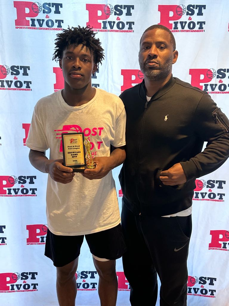 Post &amp; Pivot Fall League Championship Weekend Results:

Post &amp; Pivot “HER-Story” All-Star Showcase

White Team - 79
Pink Team - 76

Elam Ending game winning layup by West Philly 2023 Elijah Hester!

Samuel Fels 2023 Stan Parker wins MVP with 20 points!