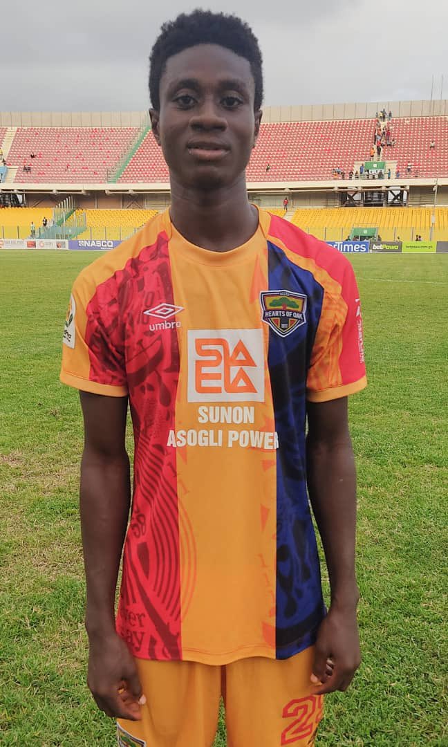 MVP My brothers name sake Gideon Mensah Watch out for him ⭐️✨ A potential Player @HeartsOfOakGH 🌈