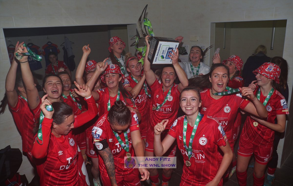 This is what it means to be champions, <a href="/shelsfc/">Shelbourne FC</a> are the 2022 <a href="/LoiWomen/">LOI Women</a> winners ,again!!  Congratulations to Noel and all the players. 🏆

📸 <a href="/fitzer_andy/">Andy Fitz 📷 ⚽️</a>