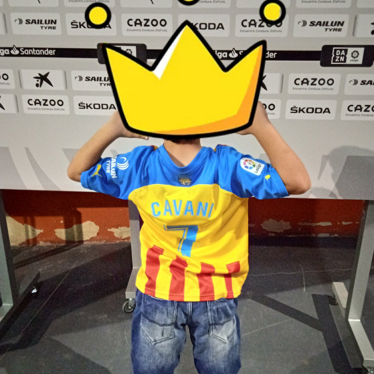 Pablogueado's tweet photo. En Mestalla apunto de ver el #ValenciaBarça con la camiseta de @camistopventas. Seguro que nos va a dar mucha suerte. Ha llegado a tiempo y se nota que es una camiseta top tanto en precio como en calidad. 👏🏻👏🏻👏🏻💪🏻💪🏻💪🏻💪🏻💪🏻
Muchas gracias @camistopventas !! https://t.co/ezZlLLciwS