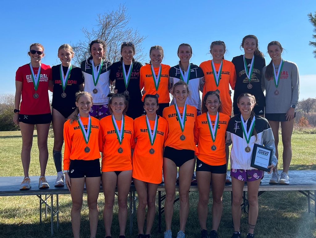 AmerRiversConf's tweet photo. Wartburg Sweeps A-R-C Team Championships; Collet (WAR), Parker (LOR) Win Individually; Wartburg Earns Men’s and Women’s Coaching Staff of the Year

Recap and more to follow! 

#rollriversXC 🏃🏼🏃🏼‍♀️🏆 https://t.co/HJlh3kGNlK