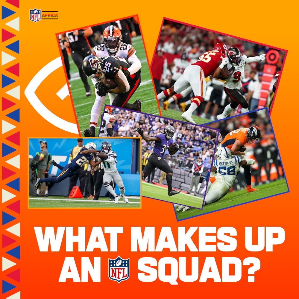 NFLAfrica's tweet photo. Welcome to the wonderful world of the @NFL 🏈

#NFLAfrica #NFL101 #KnowTheGame

A thread https://t.co/VyZ8lE06Ln