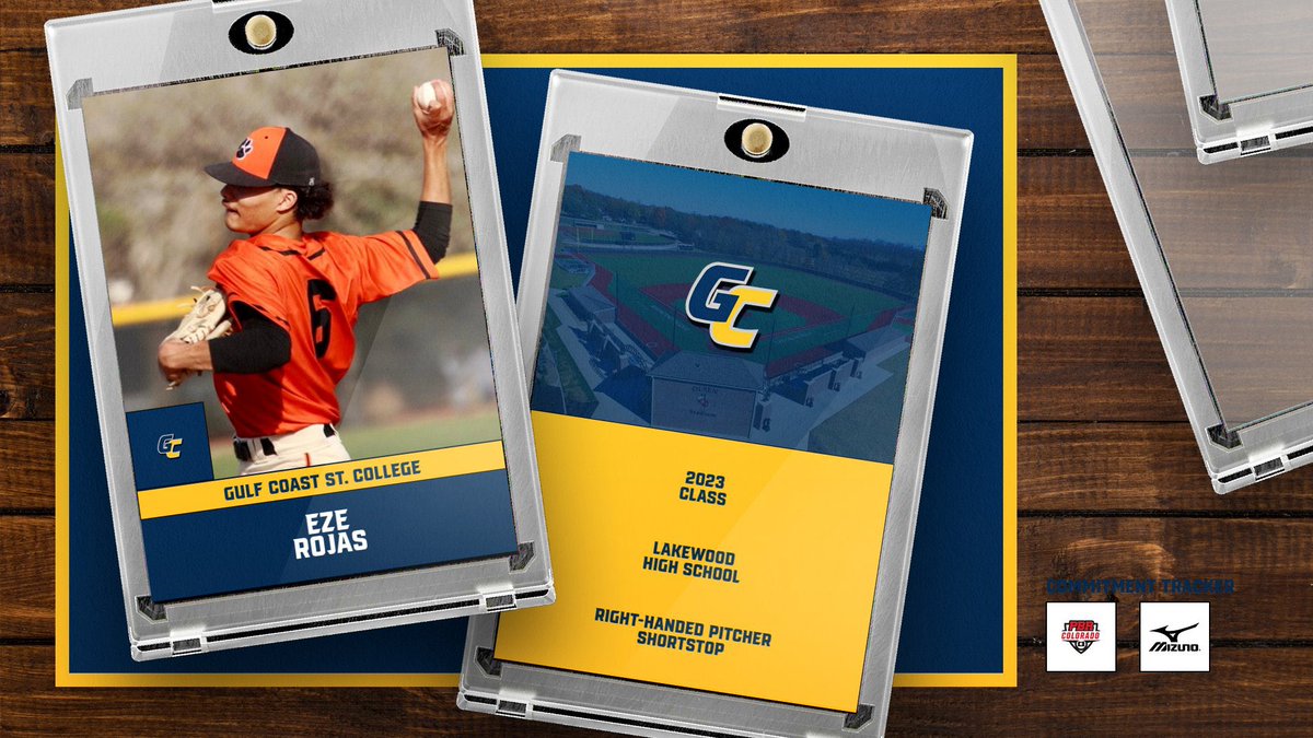 🚨𝐂𝐎𝐌𝐌𝐈𝐓𝐌𝐄𝐍𝐓 𝐀𝐋𝐄𝐑𝐓🚨

‘23 RHP/SS Eze Rojas (<a href="/EzeRojas2128/">Eze Rojas</a>) has announced his commitment to Gulf Coach State College.

Rojas was the top uncommitted senior in the State of Colorado.

👤 bit.ly/3DHoA2Q

<a href="/Slammersbasball/">Slammers Baseball CO</a> || <a href="/GCSCbaseball/">Gulf Coast Baseball</a>