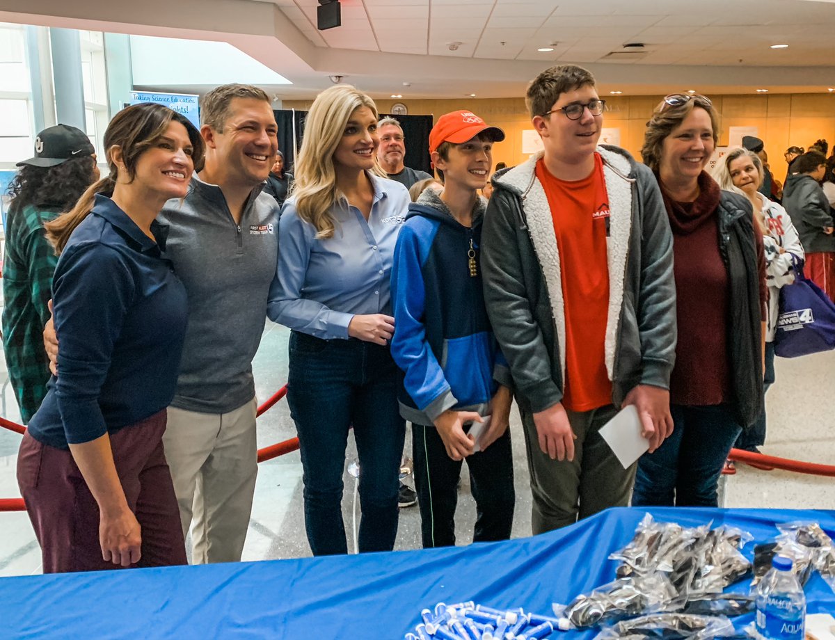Great time meeting <a href="/koconews/">koconews</a> fans and future meteorologists at the National Weather Festival in Norman!