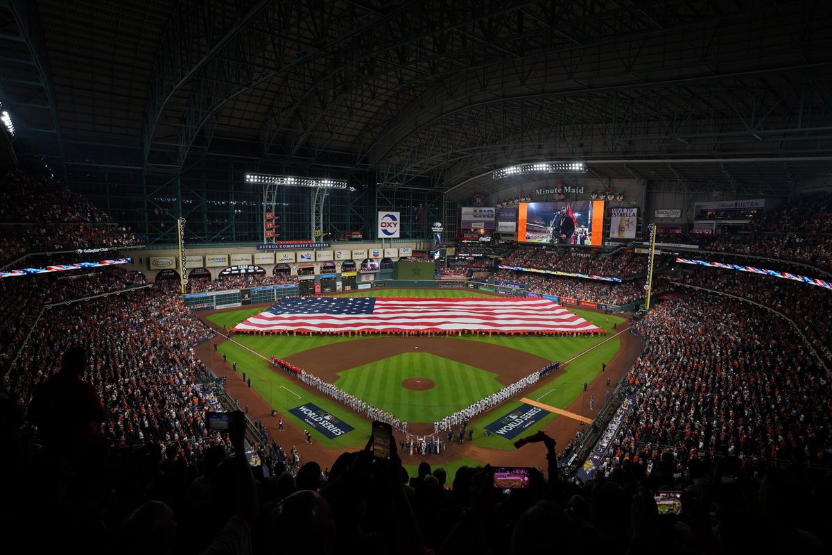 Game 2 of the #WorldSeries between the @Phillies & @Astros! 🔴👨‍🚀⚾️ Pregame NOW w/@KevinPWinter & @dougglanville 📱: @ESPN app 📻: @ESPNRadio 🖥: ESPNRadio.com ⚾️: 8:03PM ET 🎙: @DShulman_ESPN, @PerezEd, @jessmendoza, @Buster_ESPN #RingTheBell | #LevelUp | #RedOctober