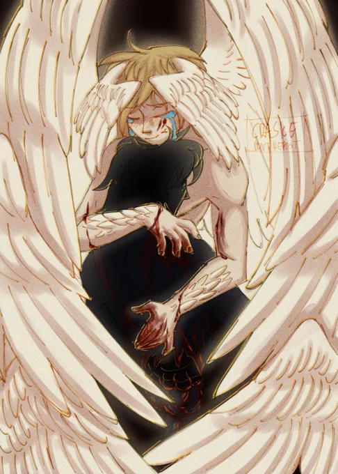 [#goretober2022 #goretobervae2022]prompt 29 - holywhy are you crying ryo? 