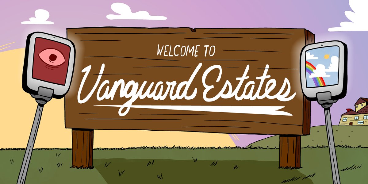IT'S OUT!! Welcome to Vanguard Estates is a choose your own path story about family, aging, technology, trust and more. Each episode ends with a choice, and you can play through to fourteen different endings! flashforwardpod.com/?p=1954