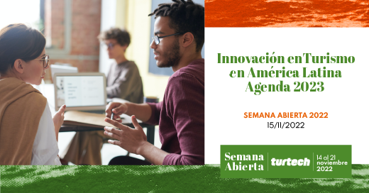 turtech_travel's tweet photo. ¿Ya conoces las tendencias innovadoras claves del sector turístico?💡
¡Registrate en #SemanaAbierta (link en bio) y enterate de todo!⚡️
Y para vos,¿Qué es la innovacción?🤩
#SemanaAbierta #Turtech #ContenidosCuandoQuieras #Innovación #Transformacióndigital #Sostenibilidad https://t.co/haWLL4xwd0