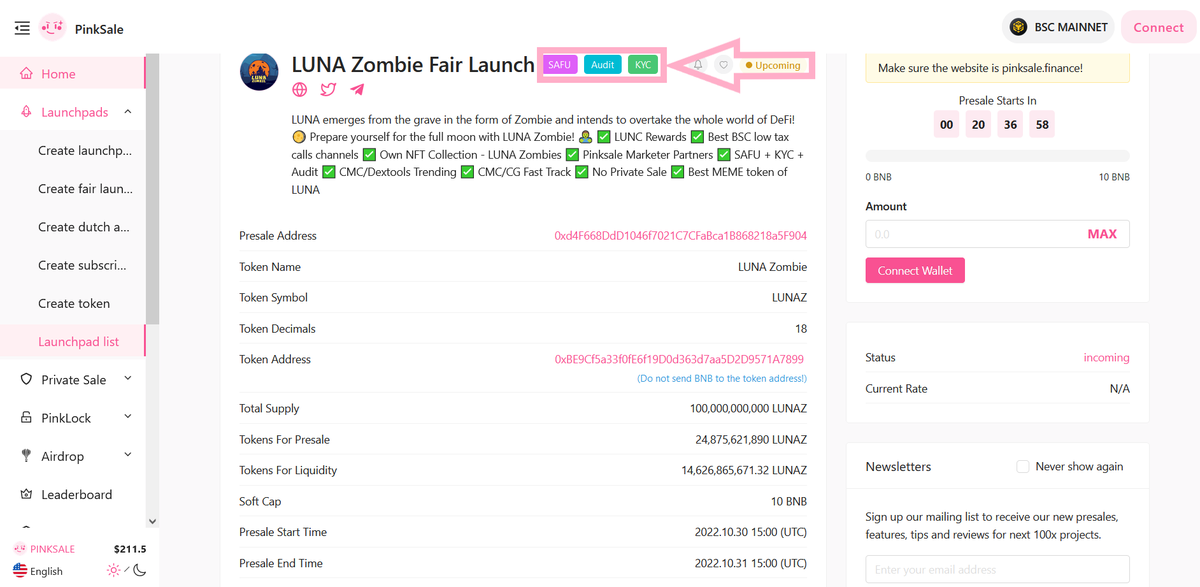 PinkSale (Pink Ecosystem) tweet media