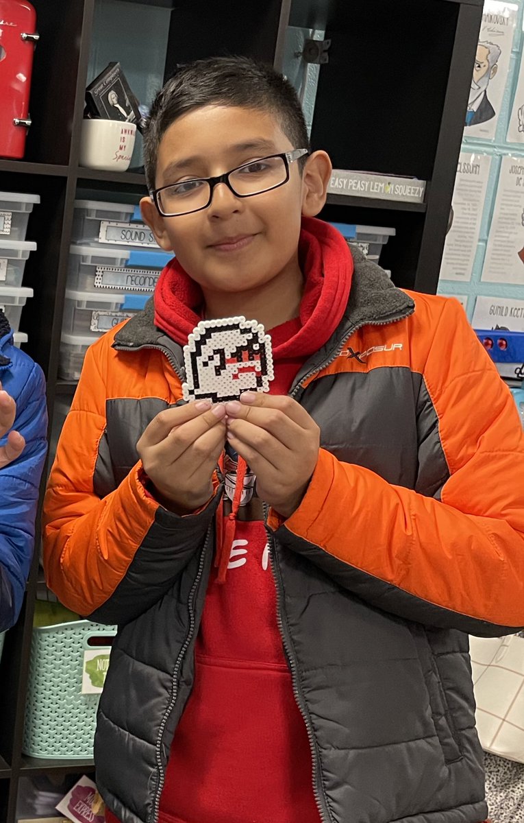 RCanene's tweet photo. Super creative perler bead projects happening in after school club! https://t.co/Yl9jDTgMG1
