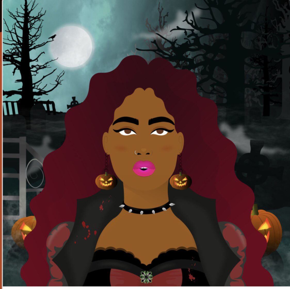 Oakers77's tweet photo. @worldofwomennft Happy #HallWoWeen https://t.co/N7ISA8jdlq