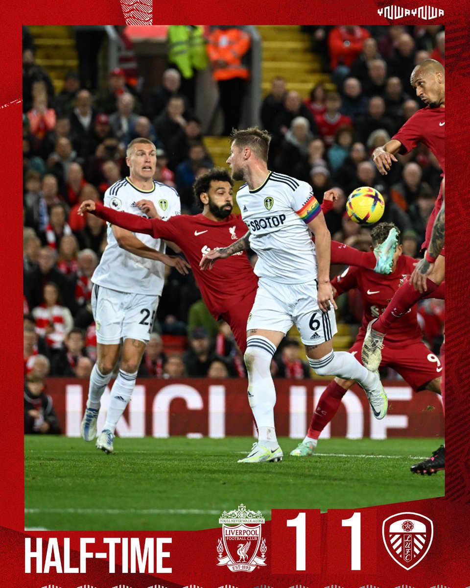 All square at the break. #LIVLEE