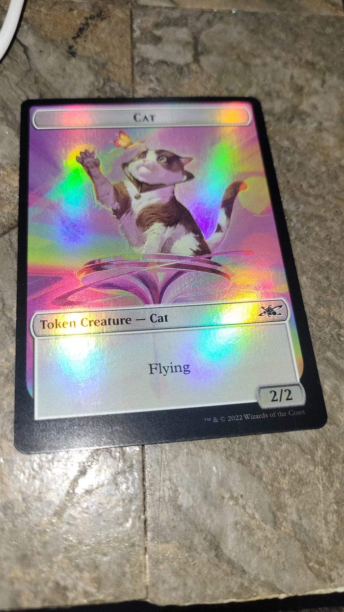 ImmortallyWest's tweet image. @wizards_magic Can you make a non-un set card that makes this token so I can play it in a regular commander game. #unifinity #MagicTheGathering #edh