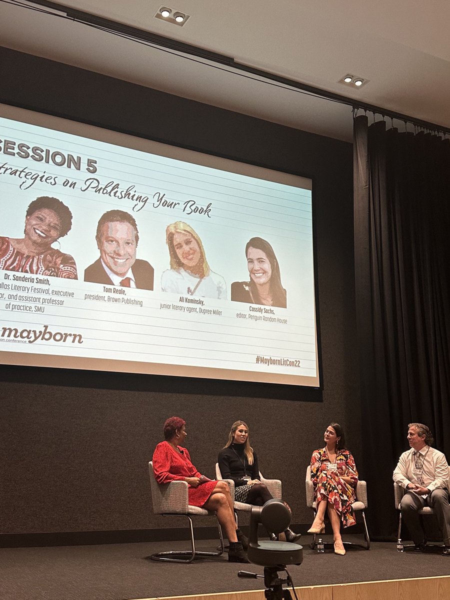 Strategies on Publishing #MaybornLitCon22 ⁦<a href="/MaybornUNT/">Frank W. and Sue Mayborn School of Journalism</a>⁩
