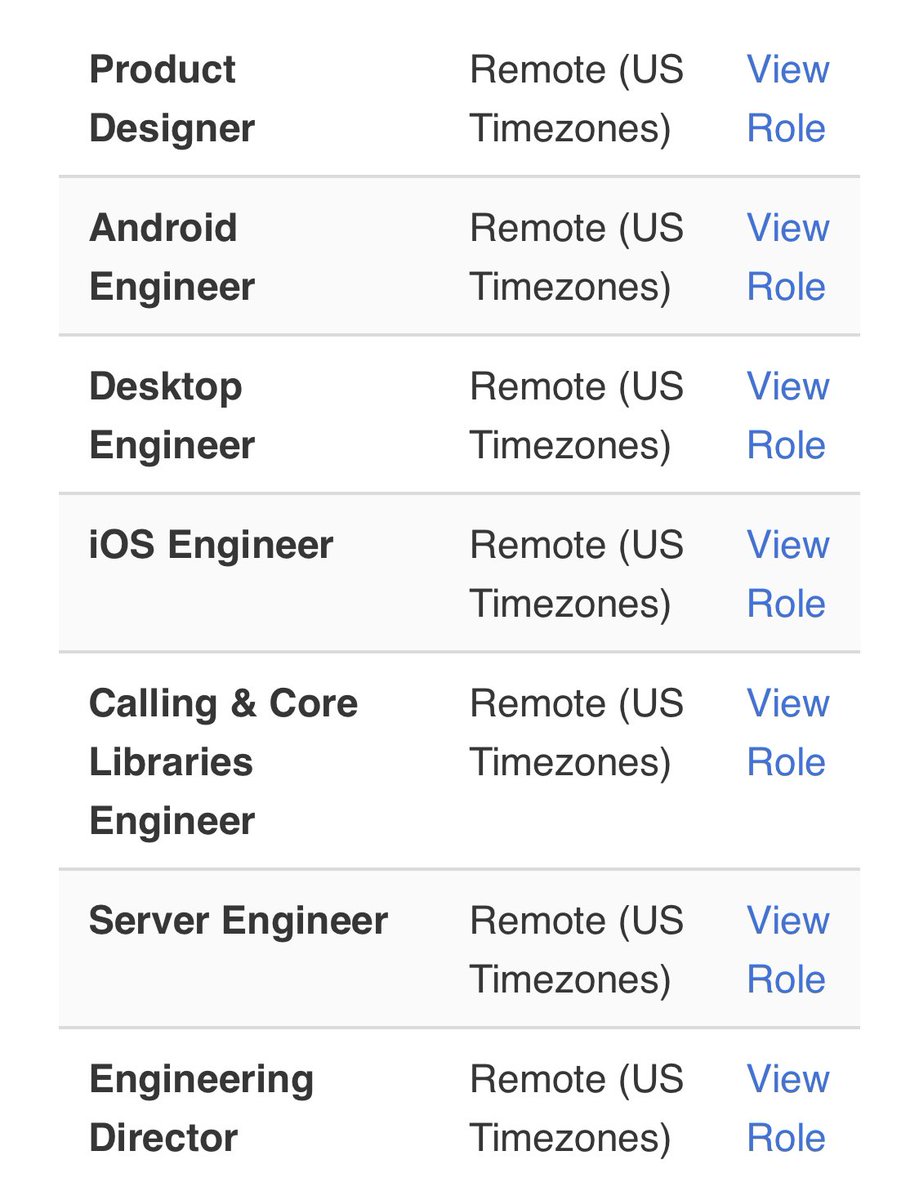 Signal is hiring for a bunch of remote roles! signal.org/workworkwork/