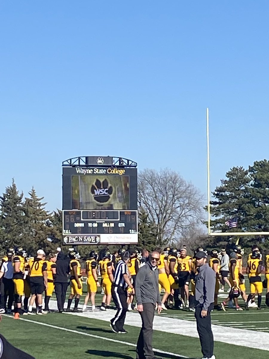 That’s another W. 56-14. Great game cats!  Keep grinding boys. #1playatatime  #forthepaw