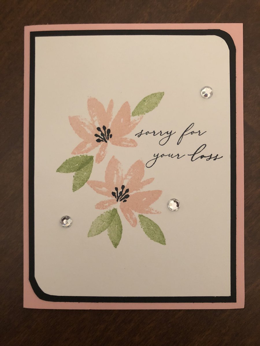 noteablemoment's tweet photo. These kinds of card are always hard to make. This one was personal and especially difficult, but therapeutic once I finally was able to make it. https://t.co/uOXnEBIiSP