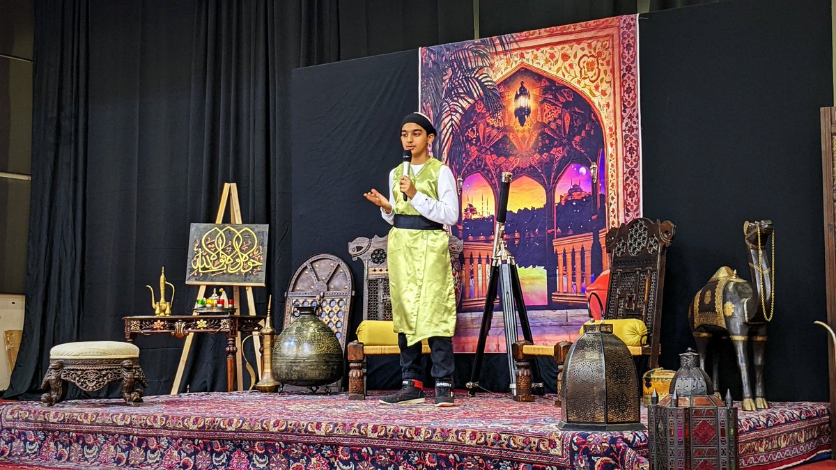 Beautiful setup and excellent program at the #IslamicHeritageMonth expo yesterday!

[Tahir Hall Community Center • Vaughan, ON]