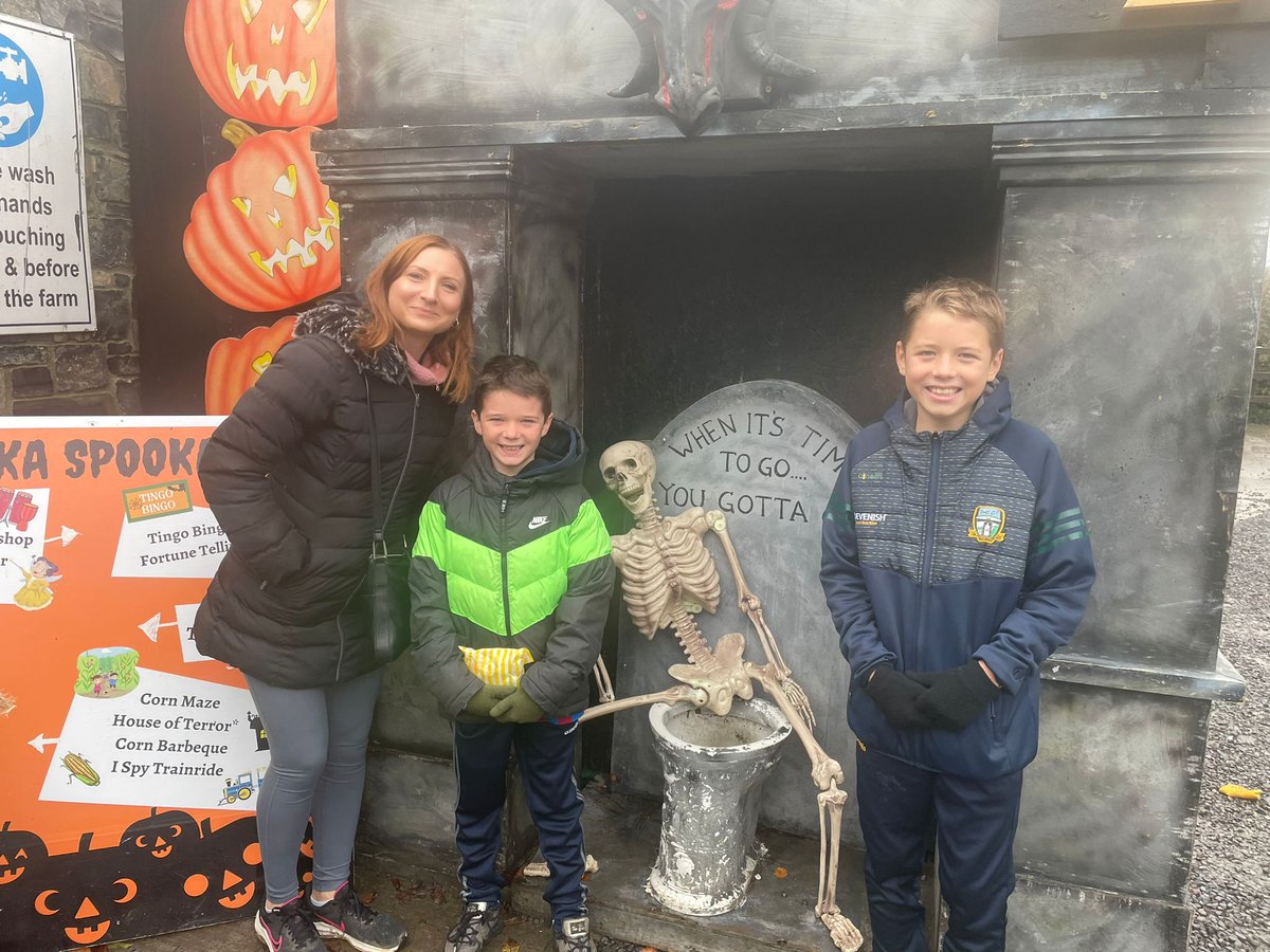 celine_sherlock's tweet photo. Great family fun day out at Pooka Spooka thanks to @Liberty_IT . Kids had a ball and was great to meet up and have a laugh with colleagues too.  Massive thanks to @JuneOFlaherty1 as always looking after us. https://t.co/EOlETJR8R5