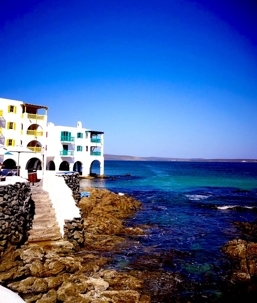 @SiKImagery #ClubMykonos in the morning. 
This is not Greece, it is CapeTown