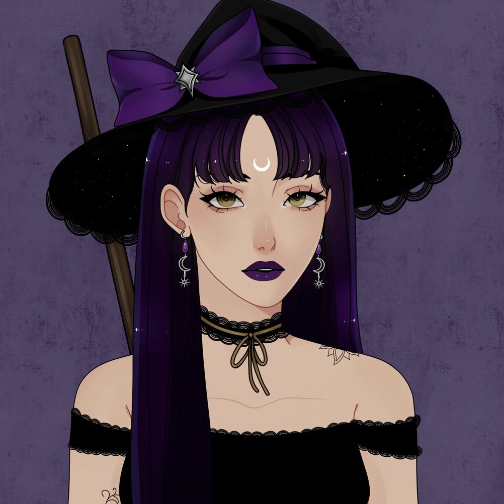In love with this Witch Girlie minting for free to <a href="/GirliesNFT/">Girlies</a> holders! Thank you @Valeria_NFT! 🎃👻💀🧙🏻‍♀️