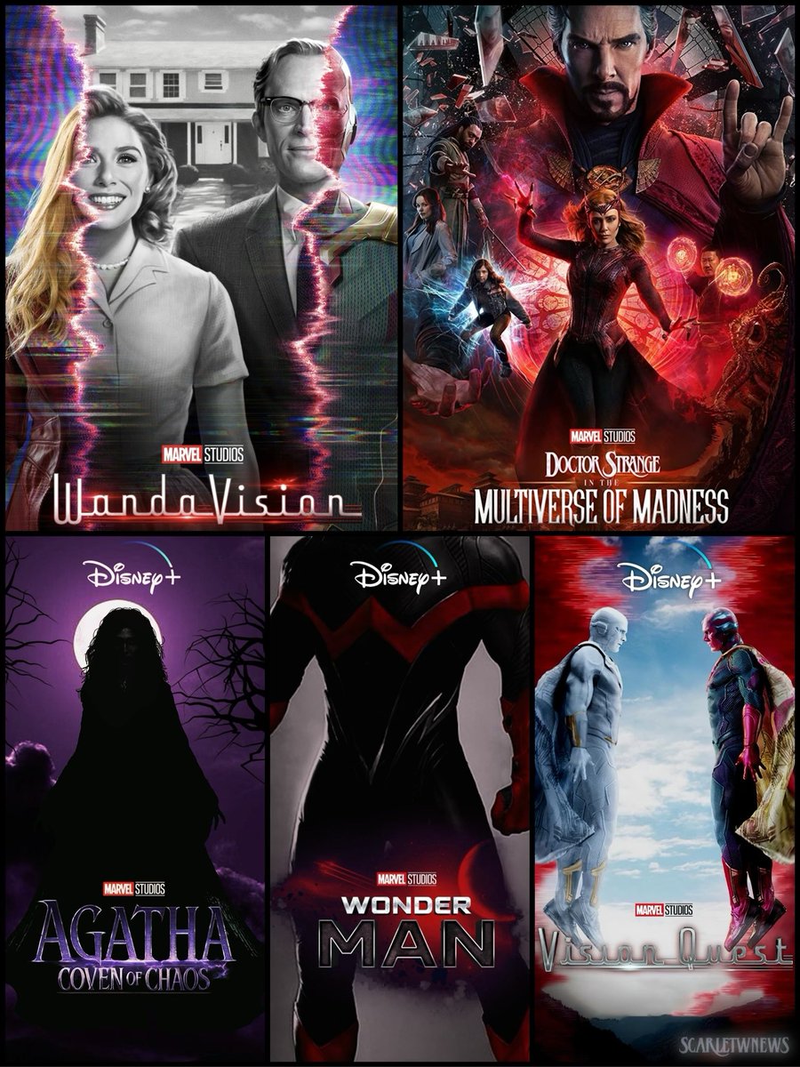 scarletwnews's tweet photo. The #ScarletWitch Cinematic Universe https://t.co/fzkARuvUFy