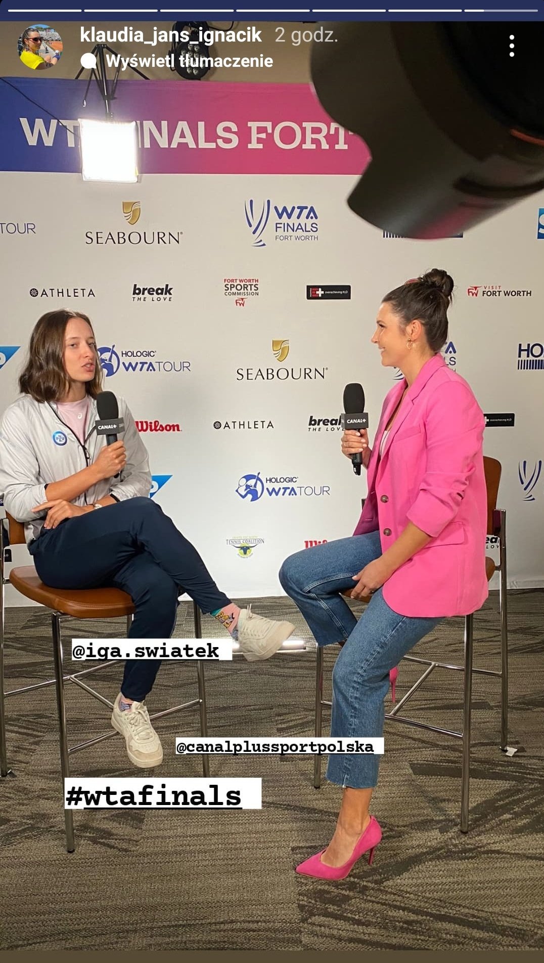 Ewa on Twitter: "Can't wait for the studio before the matches 🔥 https ...