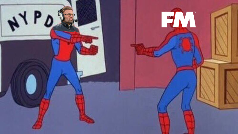 FridayNightFM's tweet photo. Micky Gray just said Liverpool are being overrun in the midfield.

#FMThings https://t.co/8bQ5YiMPfN