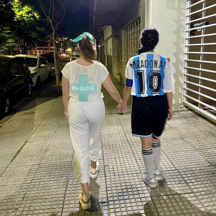 El disfraz de Halloween más aterrador de la historia.