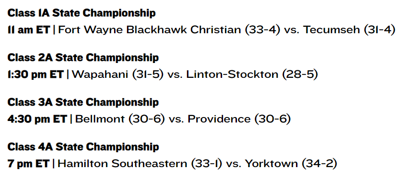Next Saturday!
The 51st Annual #IHSAA Volleyball State Finals at Ball State University's Worthen Arena! 
🏆🏐🔥 <a href="/ihsvca/">IHSVCA</a> <a href="/BallStateSports/">Ball State Sports</a>