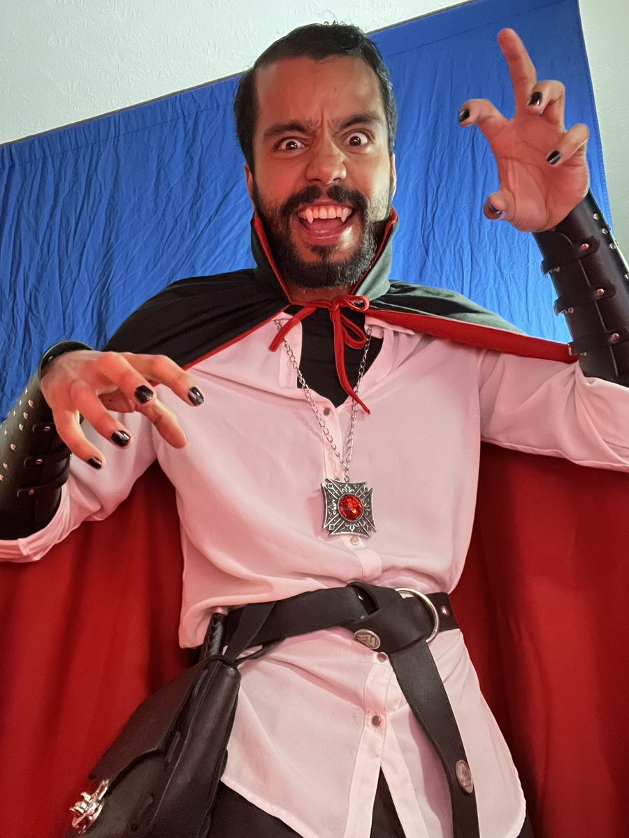 Ol_Mr_Scarecrow's tweet photo. Nothing says “I’m an ancient, immortal being” like dying a lot in @ChivalryGame. Stream starting soon, please standby.
#streaming #twitch #halloween #vampire #spooky #gaming #TheCount #ButLike #TheSesameStreetOne
https://t.co/hHrrcvYgs2 https://t.co/bCJZqeNT92
