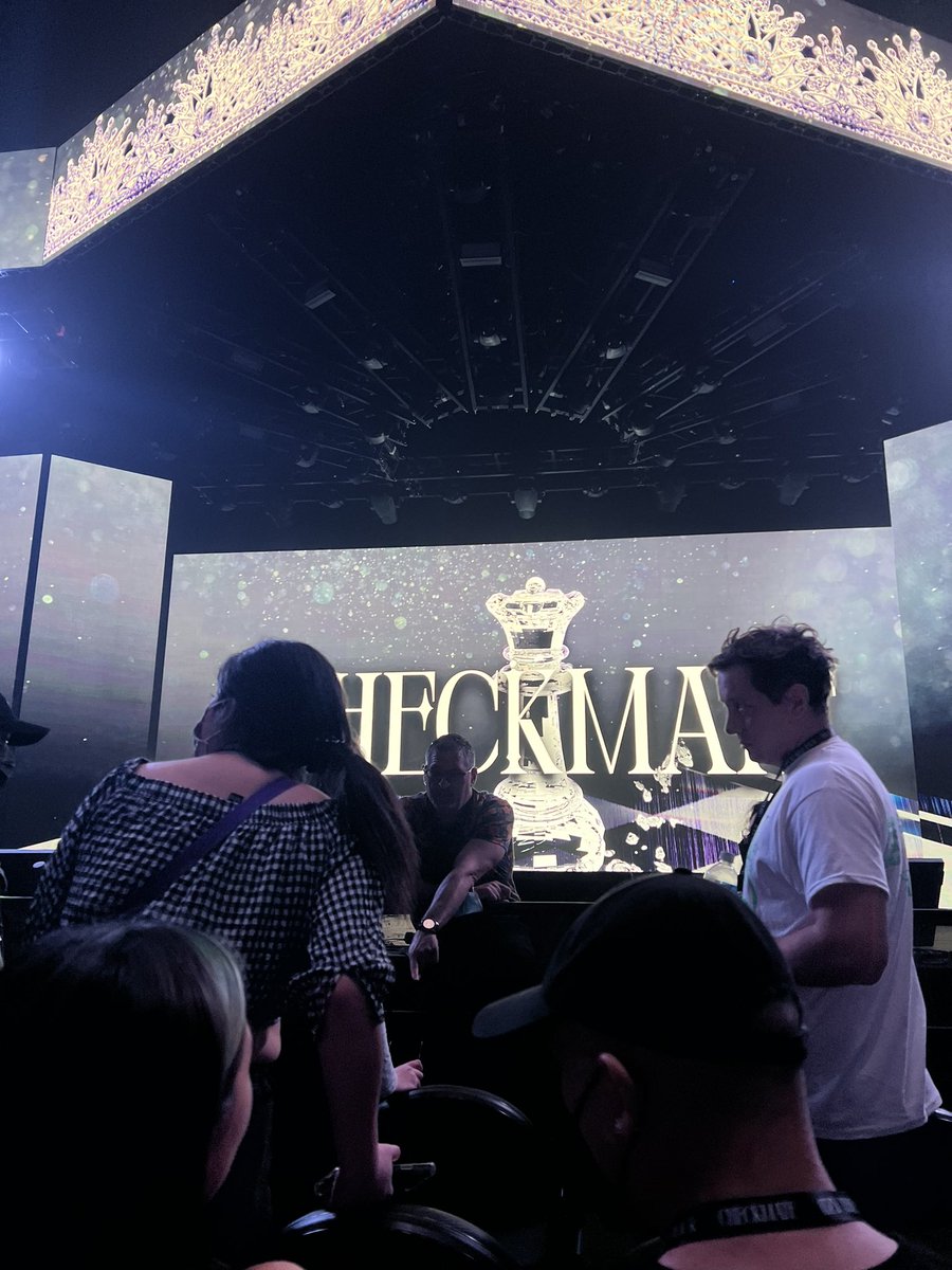 reveluhh's tweet photo. my view for itzy in phoenix! waiting for soundcheck ๐ฅฐ #ITZY #ITZYVIP #ITZYinPhoenix https://t.co/DgX95OjABw