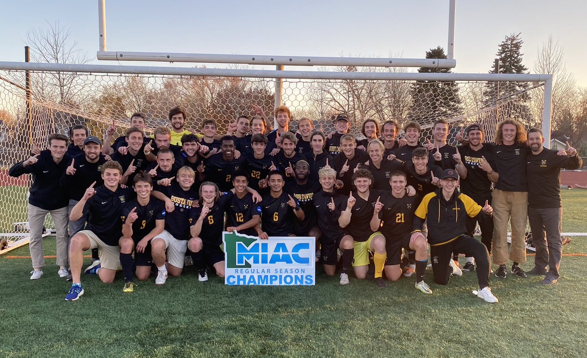 gustiemsoccer's tweet image. Invincibles! Your 2022 MIAC Champions. 17 in a row and we keep moving! 

#GoGusties 👑👑👑
