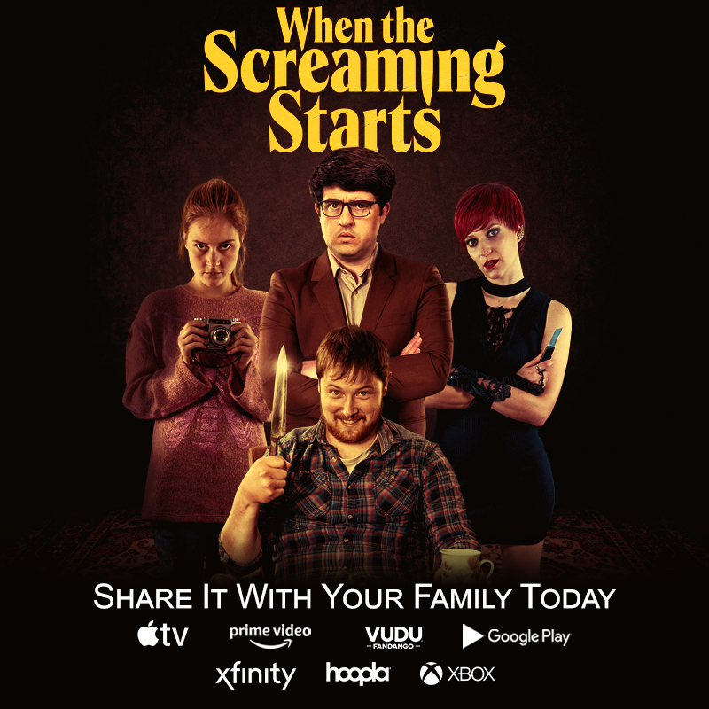 Now streaming on <a href="/PrimeVideo/">Prime Video</a>, "<a href="/WhenScreaming/">When the Screaming Starts</a> earns its horror-comedy laughs and savors its bleaker commentary on fame-driven obsessions as a sharp serial killer mockumentary," says <a href="/IGN/">IGN</a>