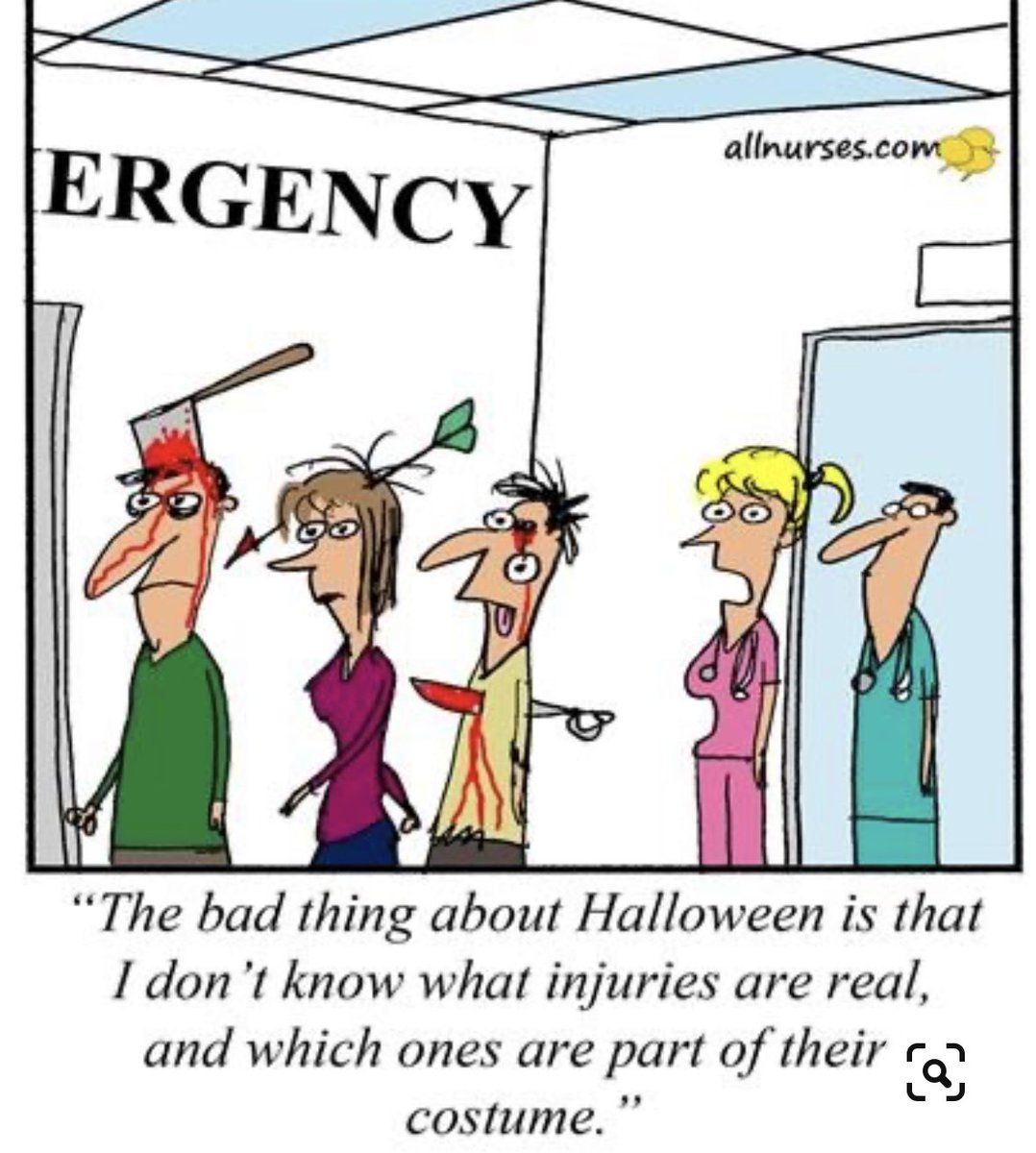 Happy Halloween to all nurses and doctors! 👻 #MedTwitter